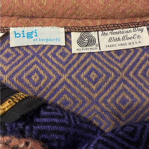 Vintage Bigi at Bergdorf’s Wool Skirt - Picture 2 of 6